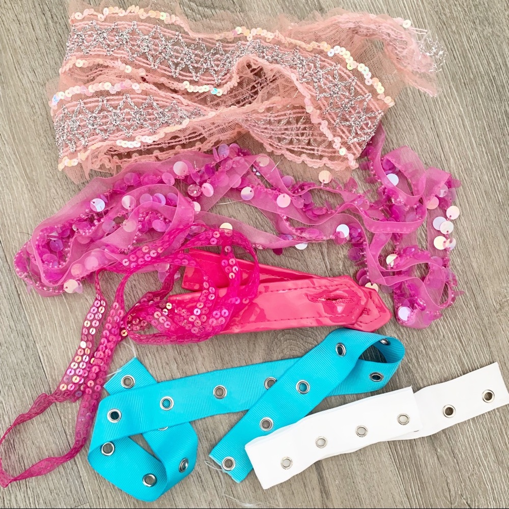 Mixed bag of sewing trim goodies